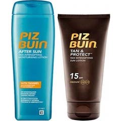 Piz Buin™ Pack Après-Soleil/Tan & Pro SPF15 150ml+aftersun 200ml