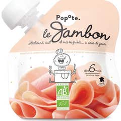 Popote Purée Jambon Morceaux 60g