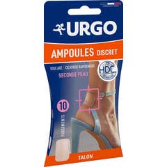 Urgo Discret Ampoules Pansement Talon 10 uts