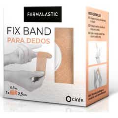 Farmalastic Fix Band Doigts Beige 4.5Mx2.5cm 1 ut
