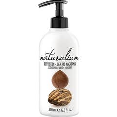 Naturalium Lait corporel hydratant au karité et au macadamia 370ml