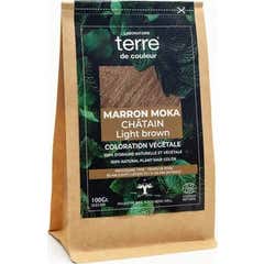 Terre de Couleur Soin Colorant 100% Végétal Marron Moka 100g