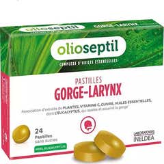 Olioseptil Gorge-Larynx 24 pastilles