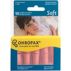 Ohropax Soft Tampões Ouvidos de Espuma 10 Unidades