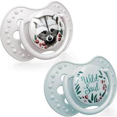Lovi Silicone Dynamic Soother Wild Soul Boy 2 unités
