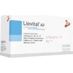 Publicité Liovital de Pharma Line*10Fl.10ml