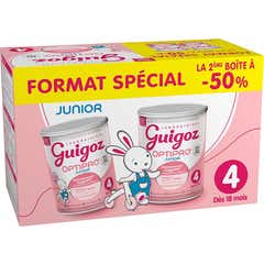 Guigoz Optipro Junior Lait 4e Âge 2x900 g