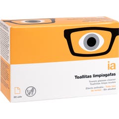 Interapothek Lingettes nettoyantes pour lunettes 30 unités