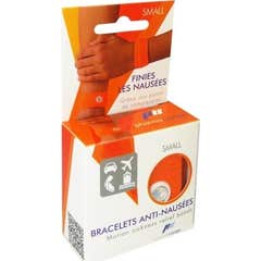 Pharmavoyage Bracelet AntiNausées Orange Small 2 pièces