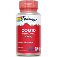 Solaray Ubiquinol Co-Q10 100mg 30 perles 30 perles