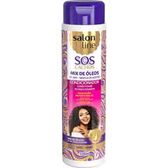 Salon Line SOS Cachos Mix de Óleos Condicionador 300ml