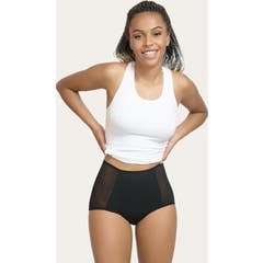 Anaissa Pack Culotte Menstruelle Coton Bio Valeria Noir XL 2uts