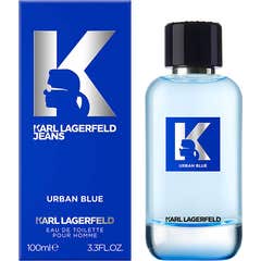 Karl Lagerfeld Jeans Urban Blue Homme Eau de Toilette 100 ml
