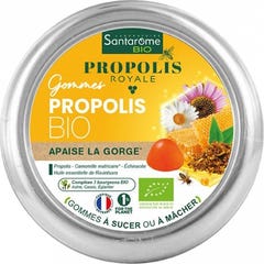 Santarome Propolis Royale Gommes Propolis Bio 45 Gommes