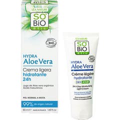 So'Bio Étic Hydra Aloe Vera Hydratante Légère 24h Jour 50ml