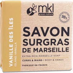 MKL Savon Surgras de Marseille Vanille 100 g