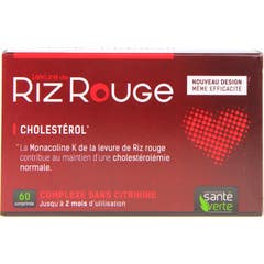 Santé Verte Levure de Riz Rouge 60comp