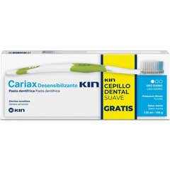 Cariax Dentifrice Désensibilisant + Brosse Douce 125ml