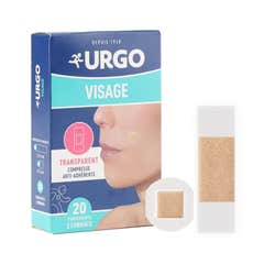 Urgo Pansements Transparent Visage 20uts