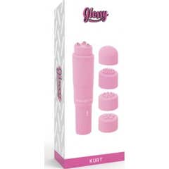 Masseur de poche Glossy Kurt rose