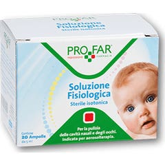 Federfarma Solution Physiologique Profar 20x2ml