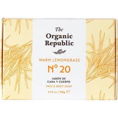 The Organic Republic Savon solide à la citronnelle 100g