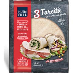 Nutrifree Garniture Piadina Sans Gluten 3x60g