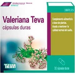 Valeriana Teva 30 Capsulas Duras