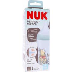 Nuk Perfect Match Biberon +3M Winnie L'Ourson 260ml