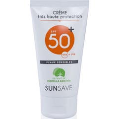 Sunsave Crème Solaire Visage SPF50+ 50ml