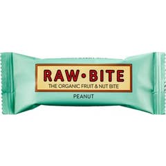 Raw Bite Barre Biologique De Cacahuète 50g