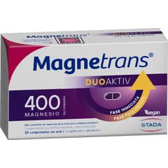 Magnetrans Duo Activ 400 mg Magnésium 20 comprimés