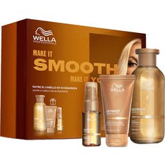 Wella Ultimate Smooth Pack Shampooing + Masque + Sérum