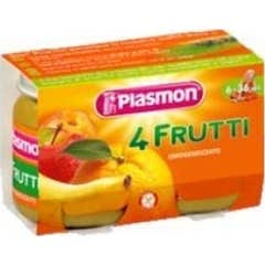 Plasmon Omo 4Frutti 2X104G