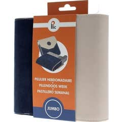 Plic Care Pastillero Jumbo Bicolor Azul 1ud