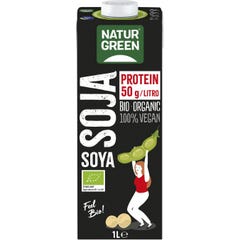 Naturgreen Boisson de Soja Bio avec Protéines 1L