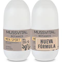 Mussvital Botanics Men Sport Desodorizante 2x75ml