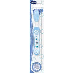 Chicco Brosse Dent Premières Dents Bleu 6-36 Mois 1ut