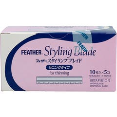 Feather Styling Blade Razor-W Hojilla Afeitar 50uds