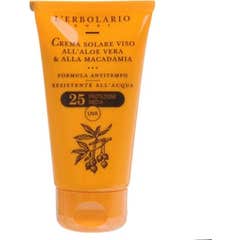 L'Erbolario Crème Solaire Aloe & Macadamia Spf25 75ml
