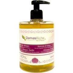 Damasriche Savon d'Alep liquide 40% Bio 500ml