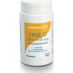 Gagim Pharma One D 2000ui/50mcg 60comp