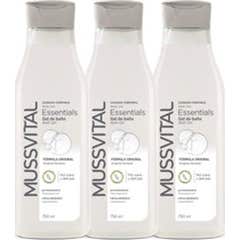 Mussvital Essentials Gel De Baño Fórmula Original 3x750ml