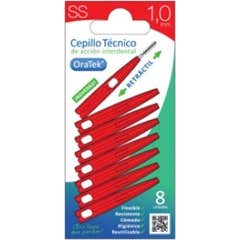 Oratek Cepillo Interdental Retractil 1 Mm Blister 8 Unidades