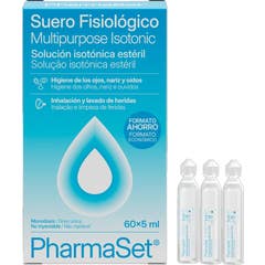 Pharmaset Sérum physiologique 60x5 ml