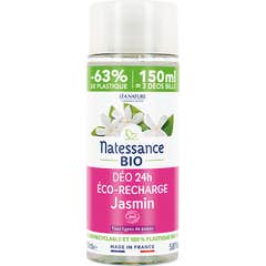 Natessance Bio Deodorant Rechargeable Jasmin 150ml