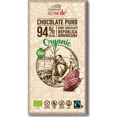 Chocolats Sole Chocolat noir 94% 100g