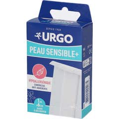 Urgo Peau Sensible+ Compresse Anti-Adhérente 1 m x 6 cm