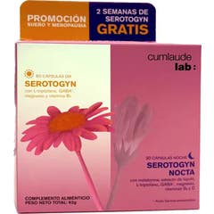 Cumlaude Pack Serotogyn Día 60 caps + Serotogyn Nocta 30caps