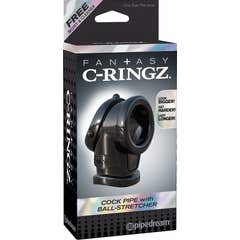 Fantasy C-Ringz Cock Pipe Cock Ring Double 1pc